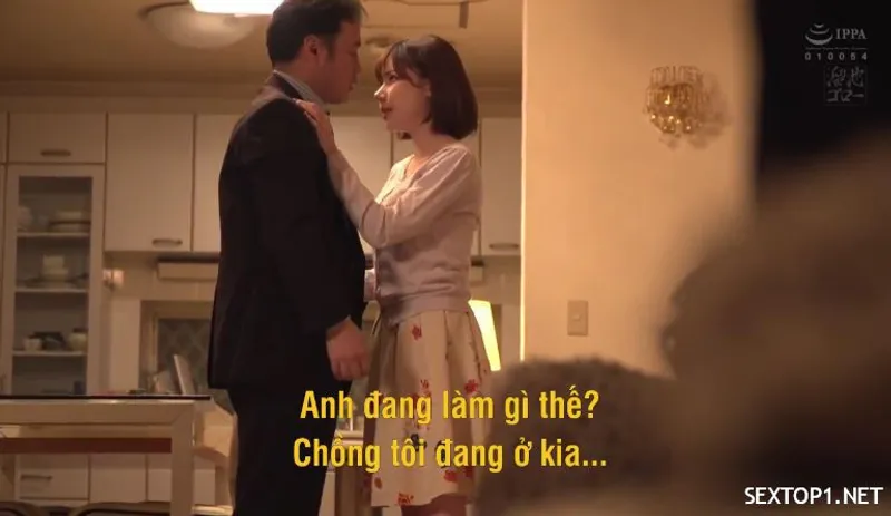Mối xxx bí mật với sếp của ông chồng vietsub